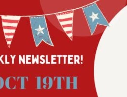 Weekly Newsletter October 19th!