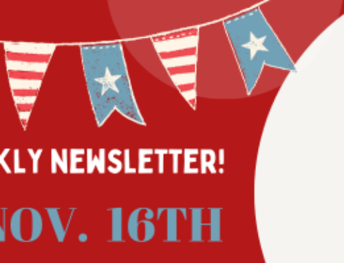 Weekly Newsletter November 16th!